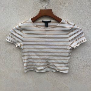 Ribbed crop top